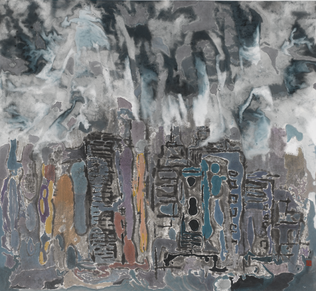 游江《蓄勢之城》宣紙設(shè)色 68X68cm 2019改.png 游江《蓄勢之城》宣紙設(shè)色 68X68cm 2019改.png